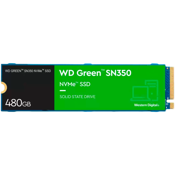 SSD WD Green (M.2, 480GB, PCIE GEN3)