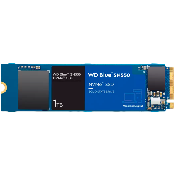 SSD WD Blue (M.2, 1TB, PCIe Gen3 8 Gb/s)