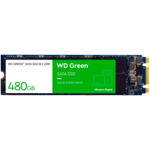 SSD WD Green (M.2, 480GB, SATA III 6 Gb/s)