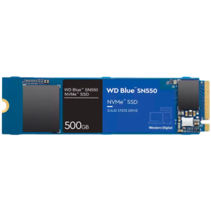 SSD WD Blue SN550 (M.2, 500GB, PCIe Gen3 8 Gb/s)