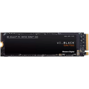 WD SSD BLACK SN750 500Gb M.2 2280 NVMe Read/Write: 3430 / 2600 MB/s, 420k/380k IOPS, TBW 300TB