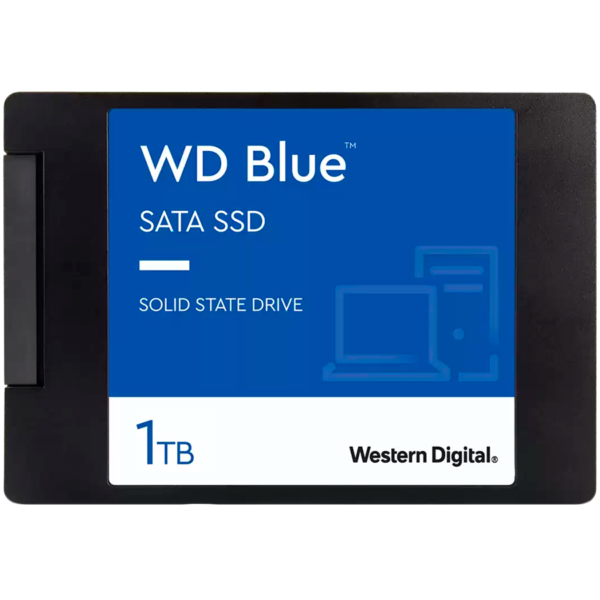 SSD WD Blue (2.5", 1TB, SATA III 6 Gb/s)