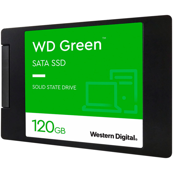 SSD WD Green (2.5", 120GB, SATA III 6 Gb/s)