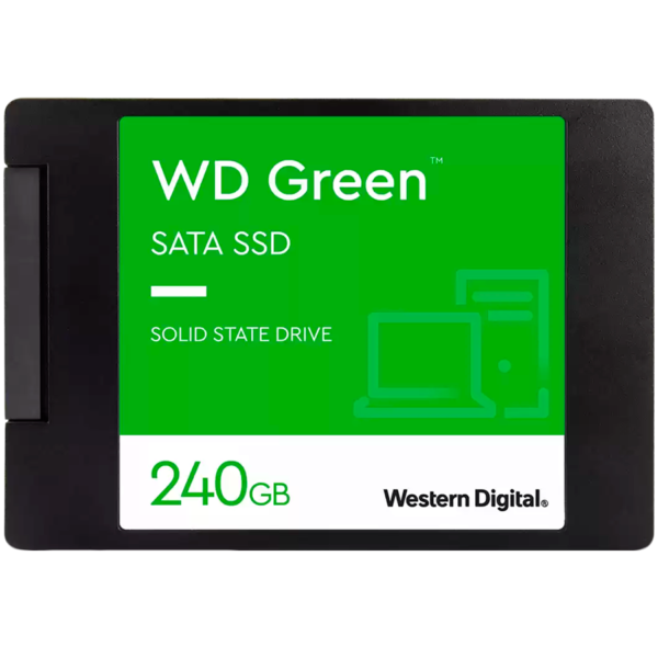 SSD WD Green (2.5", 240GB, SATA III 6 Gb/s)