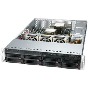 Supermicro SYS-620P-TRT 2U, LGA-4189, TDP 270W, Intel C621A, 18xDDR4, 8x 3.5" hot-swap, SATA3 (6Gbps
