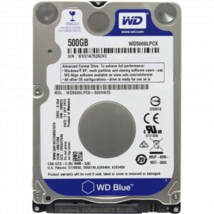 HDD Mobile WD Blue (2.5'', 500GB, 16MB, SATA 6 Gb/s)