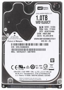 WD HDD AV-25 (2.5'', 1TB, 16MB, 5400 RPM, SATA 3 Gb/s)