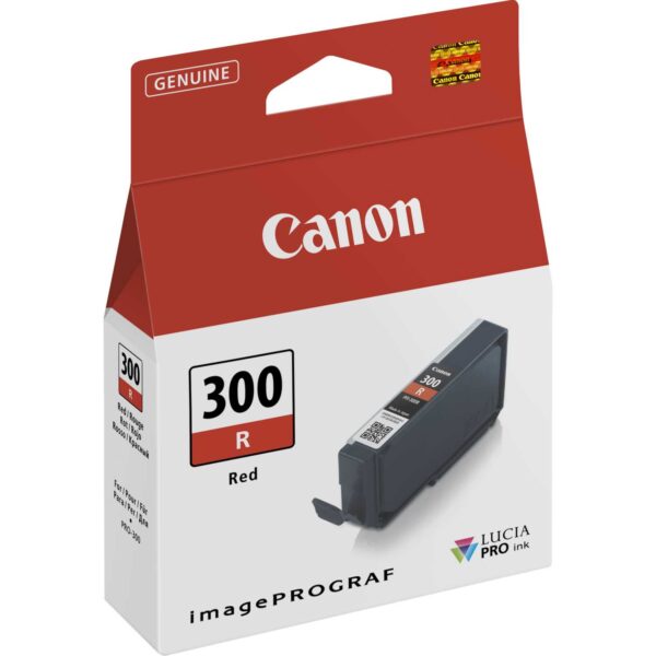 Картридж Canon LUCIA PRO Ink PFI-300 R (red)для imagePROGRAF PRO-300