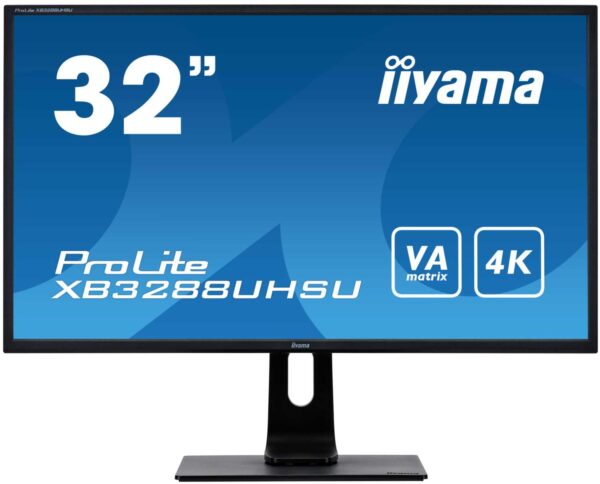 Монитор LCD 31.5'' [16:9] 3840x2160(UHD 4K) VA, nonGLARE, 300cd/m2, H178°/V178°, 3000:1, 80M:1, 1.07