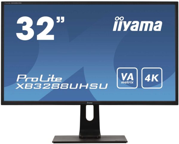 Монитор LCD 31.5'' [16:9] 3840x2160(UHD 4K) VA, nonGLARE, 300cd/m2, H178°/V178°, 3000:1, 80M:1, 1.07