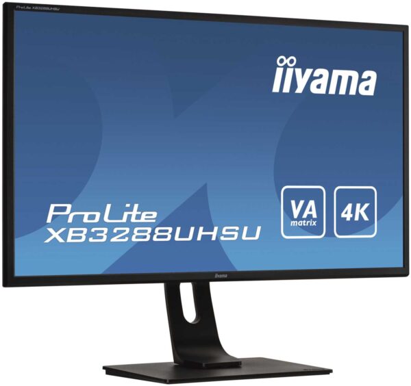 Монитор LCD 31.5'' [16:9] 3840x2160(UHD 4K) VA, nonGLARE, 300cd/m2, H178°/V178°, 3000:1, 80M:1, 1.07