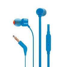 JBL Tune 110 - Wired In-Ear Headset - Blue