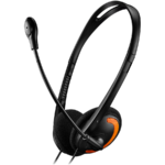 CANYON HS-01 PC headset with microphone, volume control and adjustable headband, cable length 1.8m,