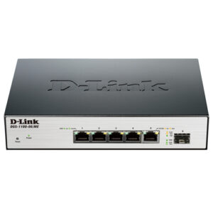 D-Link DGS-1100-06/ME/A1B Упр-ый  L2  5 портов 10/100/1000Base-T и 1 портом 100/1000Base-X SFP