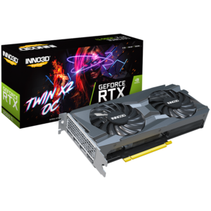 INNO3D Video Card NVIDIA GeForce RTX 3060Ti Twin X2 OC LHR, 8GB 256bit GDDR6, 1680MHz / 19G, PCI-E 4