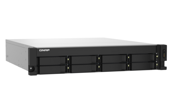 Сетевое оборудование QNAP TS-832PXU-4G EU-RU Сетевой RAID-накопитель, 8 отсеков 3,5"/2,5", 2 порта 1