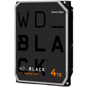 HDD Desktop WD Black (3.5'', 4TB, 256MB, 7200 RPM, SATA 6 Gb/s)