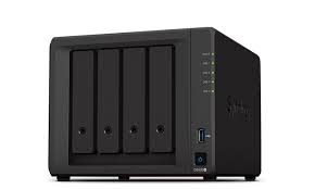 Сетевое оборудование Synology DS920+ Сетевой NAS-сервер 4 отсека для HDD, RAM 4G