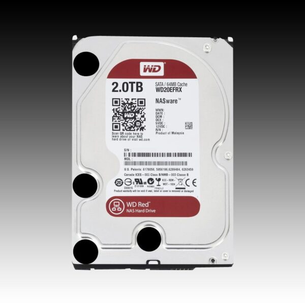 HDD NAS WESTERN DIGITAL Red Plus (3.5", 2TB, 64MB, SATA III-600)