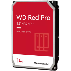 HDD Desktop WD Red Pro (3.5'', 14TB, 512MB, 7200 RPM, SATA 6 Gb/s)