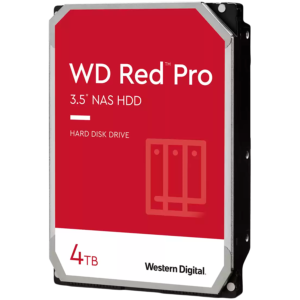 HDD Desktop WD Red Pro (3.5'', 4TB, 256MB, 7200 RPM, SATA 6 Gb/s)