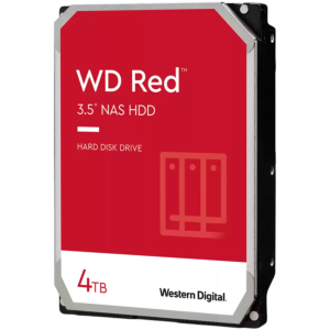 HDD Desktop WD Red (3.5'', 4TB, 256MB, 5400 RPM, SATA 6 Gb/s)