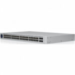 USW-48-PoE is 48-Port managed PoE switch with (48) Gigabit Ethernet ports including (32) 802.3at PoE