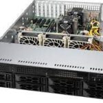 Supermicro server chassis CSE-LA25TQC-R609LP, 2U Dual and Single Intel and AMD CPUs, 7 low-profile e