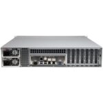 Supermicro server chassis CSE-LA26E1C4-R609LP, 2U, 12x 3.5" (tool-less) or 2.5" (screw) hot-swap, 12