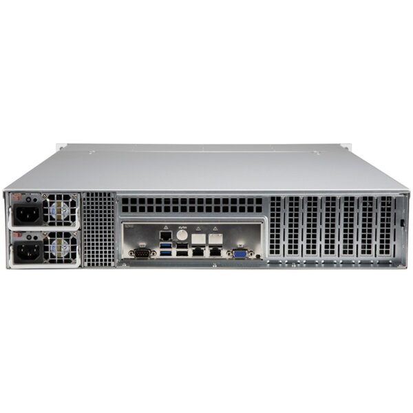 Supermicro server chassis CSE-LA26E1C4-R609LP, 2U, 12x 3.5" (tool-less) or 2.5" (screw) hot-swap, 12