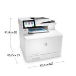 МФУ HP Color LaserJet Enterprise MFP M480f Printer/Scanner/Copier/Fax, A4, 600x600 dpi, 27(27)ppm, 2