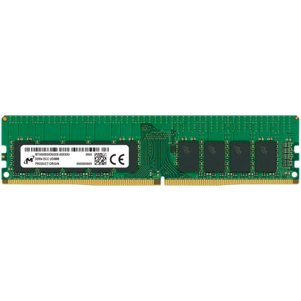 DDR4 ECC UDIMM 16GB 1Rx8 3200 CL22 (16Gbit) (Single Pack)