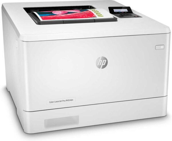 Принтер лазерный цветной HP W1Y44A Color LaserJet Pro M454dn Printer (A4) 600 dpi, 27 ppm, NAND 256