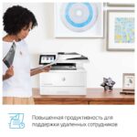 МФУ HP 3PZ55A LaserJet Enterprise MFP M430f Printer/Scanner/Copier/Fax, A4, 1200dpi, 38ppm (40 HP hi