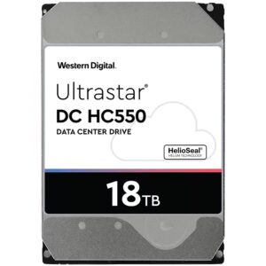 Western Digital Ultrastar DC HDD Server (3.5in 26.1MM 18TB 512MB 7200RPM SATA ULTRA 512E SE NP3 DC H