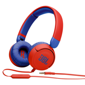 JBL Junior 310 Red - Wired Over-Ear Headset - Red