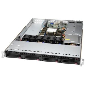 Supermicro SYS-510P-WT 1U, LGA-4189, TDP 270W, Intel C621A, 8xDDR4, 4x 3.5" NVMe/SATA drive bays (4x