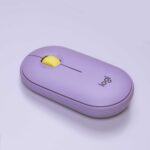 Мышь беспроводная Logitech Pebble M350 Lavender (M/N: MR0075 / C-U0010)