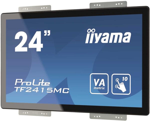 Монитор LCD 23.8'' [16:9] 1920х1080(FHD) VA, GLARE, TOUCH, 350cd/m2, H178°/V178°, 3000:1, 16.7M, 16m