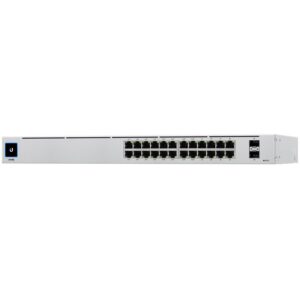 Ubiquiti USW-Pro-24-POE-EU configurable Gigabit Layer2 and Layer3 switch with auto-sensing 802.3at P