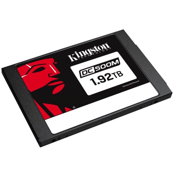 KINGSTON DC500M 1.92TB Enterprise SSD, 2.5” 7mm, SATA 6 Gb/s, Read/Write: 555 / 520 MB/s, Random Rea
