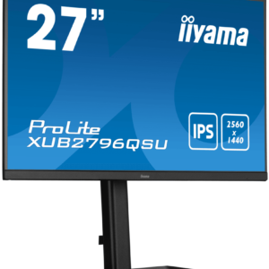 Монитор LCD 27'' 16:9 2560х1440(WQHD) IPS, nonGLARE, 250cd/m2, H178°/V178°, 1000:1, 80M:1, 16,7 милл