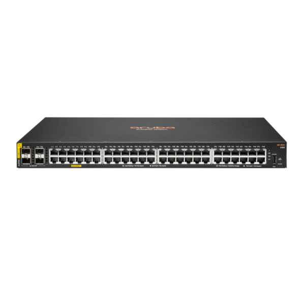 Aruba 6100 48G Class4 PoE 4SFP+ 370W Switch